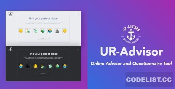 UR-Advisor v1.0 – Online Advisor and Questionnaire Tool