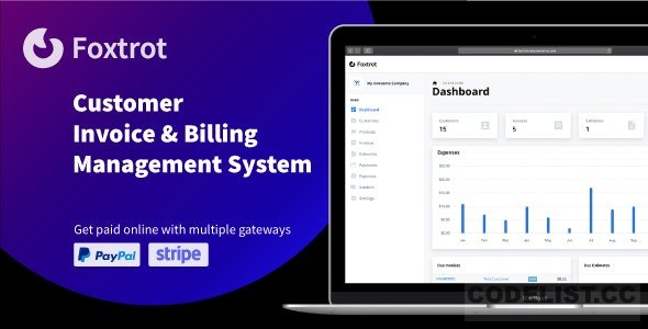 Foxtrot v1.0.0 – Customer, Invoice and Expense Management System