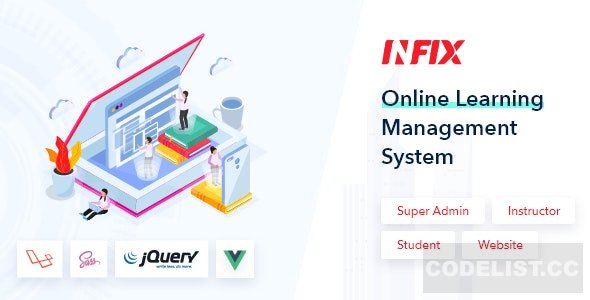 InfixLMS v1.1 – Open Source Learning Management System VueJs – nulled
