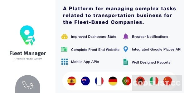 Fleet Manager v4.0.3 – Vehicle Management & Booking System – nulled