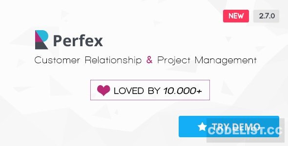 Perfex v2.7.0 – Powerful Open Source CRM