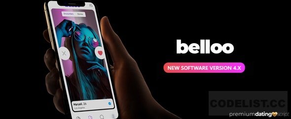 Belloo v4.2.7 – Complete Premium Dating Software