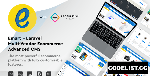 emart v1.9 – Laravel Multi-Vendor Ecommerce Advanced CMS – nulled