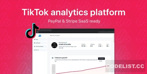 phpStatistics v1.5.1 – TikTok Analytics Platform (SAAS Ready) – nulled