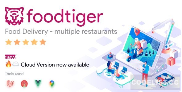 FoodTiger v2.1.1 – Food delivery – Multiple Restaurants