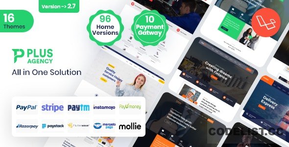 PlusAgency v3.0 – Multipurpose Website CMS & Business Agency Management System – nulled