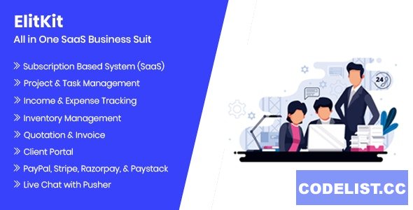 ElitKit v1.9.1 – All In One SaaS Business Suit
