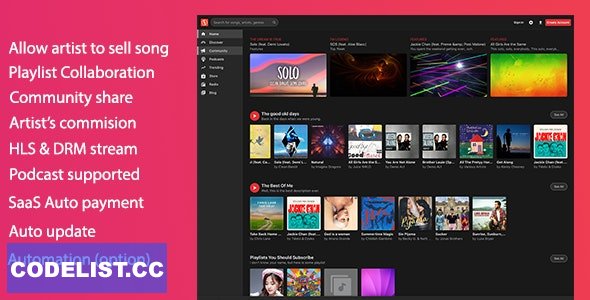 MusicEngine v2.0.8 – Music Social Networking