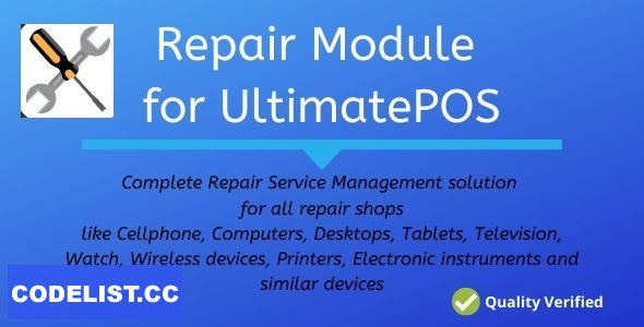 Advance Repair module for UltimatePOS v0.9