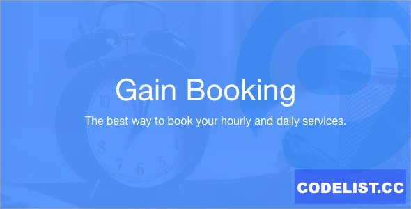 Gain Booking v1.1.3 – nulled