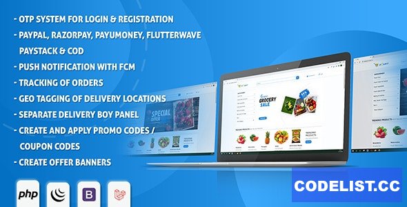 eCart Web v1.0.1 – Ecommerce/Store Full Website