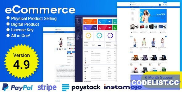 eCommerce v4.9 – Responsive Ecommerce Business Management System