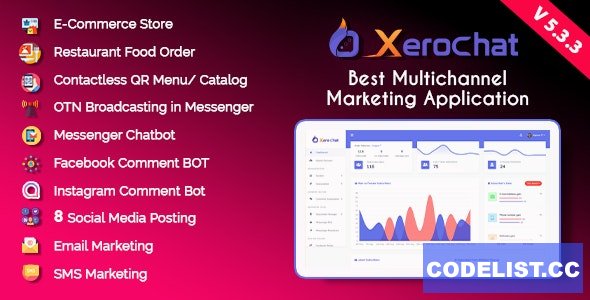 XeroChat v5.3.3 – Best Multichannel Marketing Application (SaaS Platform) – nulled