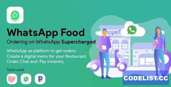 WhatsApp Food v2.1.0 – SaaS WhatsApp Ordering
