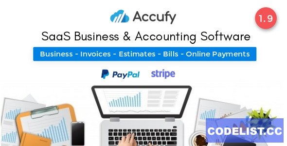 Accufy v1.9 – SaaS Business & Accounting Software – nulled
