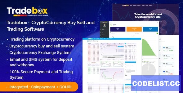 Tradebox v6.0 – CryptoCurrency Buy Sell and Trading Software – nulled