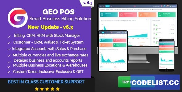 Geo POS v6.3 – Point of Sale, Billing and Stock Manager Application – nulled