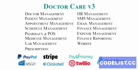 Doctor Care v3 – Diagnostic Center / Doctors Chamber Management System (10 March 21)