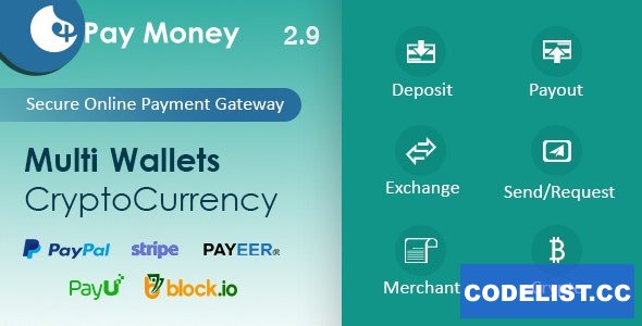 PayMoney v2.9 – Secure Online Payment Gateway – nulled