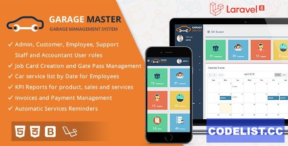 Garage Master v1.2.1 – Garage Management System – nulled