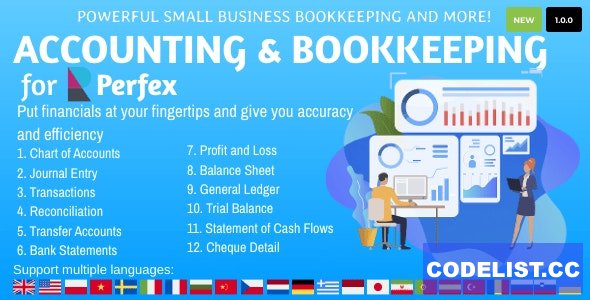 Accounting and Bookkeeping for Perfex CRM v1.0.0 Accounting and Bookkeeping for Perfex CRM v1.0.0