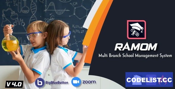 Ramom School v4.5 – Multi Branch School Management System