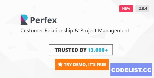 Perfex v2.8.4 – Powerful Open Source CRM