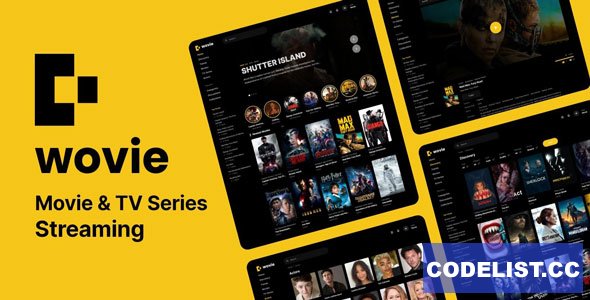 Wovie v1.0.2 – Movie and TV Series Streaming Platform